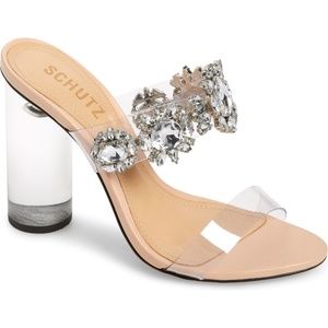 Schutz Blanck Mule Size 7.